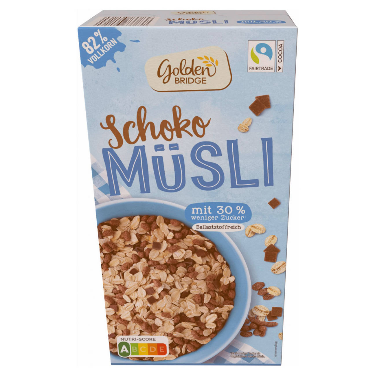 M sli 750 G Schoko Weniger Zucker